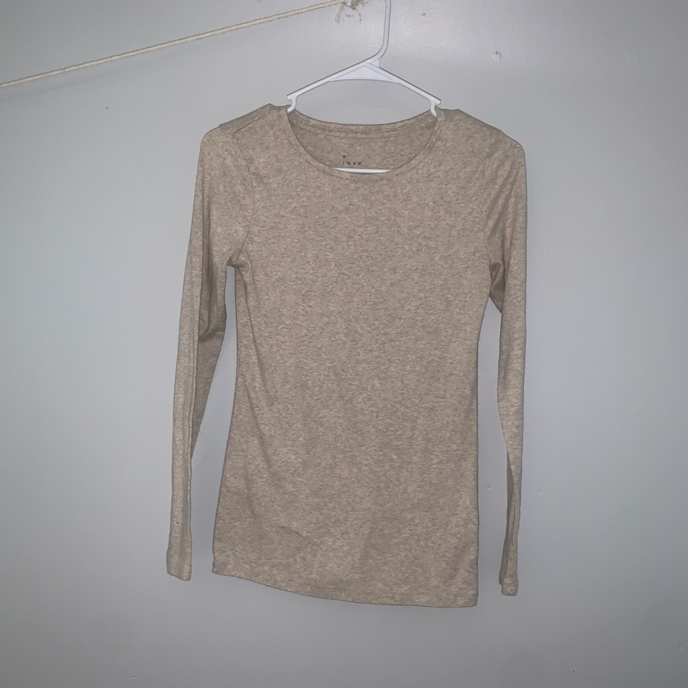 Target: A NEW DAY tan long sleeve